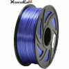 XtendLAN PLA filament 1,75mm průhledný fialový 1kg 3DF-PLA1.75-TPL 1kg