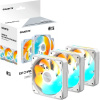 GIGABYTE EZ CHAIN RVS FAN 120 ICE GP-GBT EZRVSFAN1203 ICE