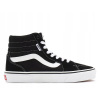 Vans WM Filmore HI (Suede/Canvas) black/white čierna