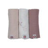 LODGER Swaddler Solid Matcha 3balenie 70 x 70 cm Rose