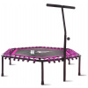 FITNESS Trampolína s madlom 130 cm AGA MR1130PINK - ružová