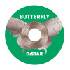 Diamantový rezný kotúč DISTAR Butterfly 45 mm x 9,6 mm Vnútorný priemer: 9,6, Rozmer v mm: Ø45, Hrúbka segmentu v mm: 0,6