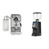 ECM Puristika PID, anthracite + Eureka Atom Specialty 65, black
