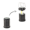 VÝSUVNÁ KEMPINGOVÁ LAMPA 9,5-13,5 CM čierna