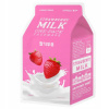 A'Pieu Strawberry Milk One-Pack Rozjasňujúca jahodovo-mliečna maska 21 g