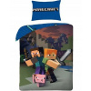 Sada podstielky Halantex Mnc130 140 x 200 cm viacfarebná (Posteľná bielizeň140x200 pre deti Minecraft)