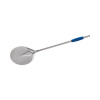 Gi.Metal Škrabka na pizzu - Ø20 cm - Rukoväť: 75 cm - Nerezová oceľ I-20/75/U