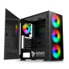 Počítačová skriňa Midi Tower ATX SAVIO Prime X1 ARGB Glass Fan 4x120mm (SAVGC-PRIMEX1)