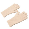 Pletené zimní rukavice na dotykový displej mobilu s výřezy na prsty - růžové (Hezoučké rukavice Braided telephone gloves with cut-outs for fingers - pink)