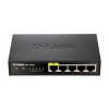 D-Link DES-1005P/E sieťový prepínač Nespravované L2 Fast Ethernet (10/100) Podpora napájania cez Ethernet (PoE) Čierna (DES-1005P/E)