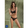 Čierny dvojdielny set z recyklovaného materiálu Zinnia Bikini