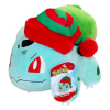 Jazwares Pokémon Plyšák Figurka Winter Bulbasaur a Christmas Hat 20 cm