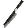 IZMAEL Damaškový kuchynský nôž Yunoka Kiritsuke/Hnedá 18.7 cm