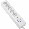 NAPÁJACIA LIŠTA ARMAC Z5 SIVÁ 3 M 5X 230V 10A