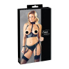 Cottelli Collection Bondage Open Bra and Briefs