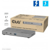 Club 3D Club3D hub Thunderbolt 5 5v1, 3x USB-C TB5, 1x USB-A, 1x8K60Hz, 3x 5K60Hz, certifikace Thunderbolt Share, 180W