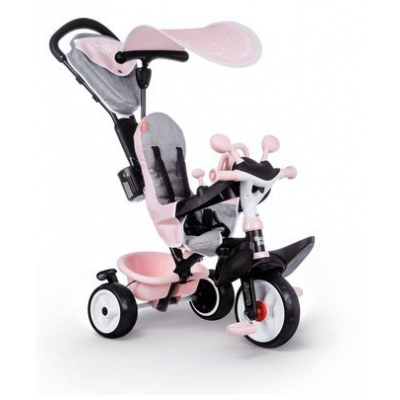 Smoby Baby Driver Komfort Plus 3v1 ružová