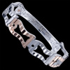 Silver.ag Prsteň strieborný, rybka, pozlátený R2921
