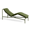 HAY Textilný podsedák Palissade Chaise Longue Soft Quilted Cushion, olive