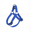 Postroj pre psa nylón 50-65cm/20mm modrý
