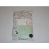 Dojčensky overal - PAJACKEK GEORGE 80 WHITE, MINT, PINK, MULTI -COLED (* George * 3 Cotton Cottage Crafts 9-12 m)