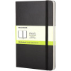 Zápisník MOLESKINE L, tvrdé dosky, čistý, čierny (QP062)