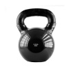 Kettlebell pokrytý vinylem HMS KNV32 32 kg, černý