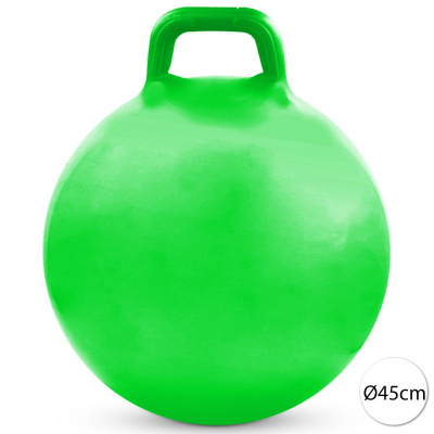 KIK KX5383 Detská skákacia lopta 45 cm zelená