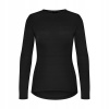Vlnená blúzka. L Pravidelne namontovaný rez (Bambus merino vlna r.l tepelná t -shirt)