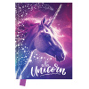 Pamätník Junior 14 x 18 cm, 80 listový čistý - Unicorn