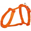 TRIXIE PREMIUM H-postroj L-XL 75-120 cm / 25 mm, oranžová