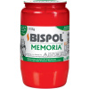 Bispol Hřbitovní svíčka WO3C červená - olejová náplň, hoření 2,5 dne Memoria 155g