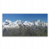 Obrázok akryl s grafikou 140x70 Mountains Snow Landscape (Obrázok akryl s grafikou 140x70 Mountains Snow Landscape)