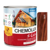 Chemolak CHEMOLUX S-EXTRA S 1025 Ochranná hrubovrstvá lesklá lazúra na drevo 0.75 l 0252 - Teak