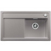 Granitový drez Blanco ZENAR 45 S-F aluminium drez vpravo s excentrom, prís. kráj