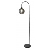 Stojaca stojaca lampa E27 čierna Moderné Ricardo 74025 Rabalux