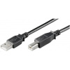 PremiumCord KU2AB2BK USB 2.0, propojovací, 2m, černý