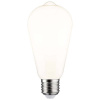Paulmann 29118 LED En.trieda 2021 E (A - G) E27 7 W teplá biela (Ø x v) 64 mm x 140 mm 1 ks; 29118