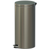 ALDA Pedálový odpadkový kôš Soft-Close Freedom Fresh 30 l, matná nehrdzavejúca oceľ