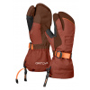 Ortovox pánske rukavice Merino Freeride 3 Finger Glove M | farba: clay orange, veľkosť: S