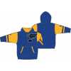 Outerstuff Dětská mikina St. Louis Blues NHL Faceoff Colorblocked Fleece Full-Zip Veľkosť: Dětské XL (13 - 15 let)