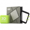 Tvrdené sklo Tempered Glass Protector 3D Xiaomi Mi Watch Lite čierna TGR-XMWL-BL