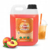 Ovocný sirup na bubble tea kávu a vodu barmanský nápoj 2000 ml | Broskyňa