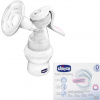 Chicco Manual Prempus Prempt Natural - Beeling 79890 + Lactation Inserts 60 PCS
