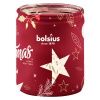 Sviečka Bolsius Starlight, 82x68 mm, brusnica, v skle