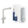 Grohe Blue Home - Drezová batéria s chladiacim zariadením a filtráciou, supersteel - 31454DC1