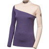 SENSOR MERINO EXTREME UP dámská mikina dl.rukáv grape purple/beige - M