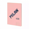 MILAN Blok linajkový A4 ružový 48 listov