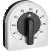 TFA Dostmann Analoger Küchen-Timer kuchynská minútka bieločierna analógový; 38.1041
