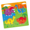 Viga Drevená vkladačka dinosaury 4ks